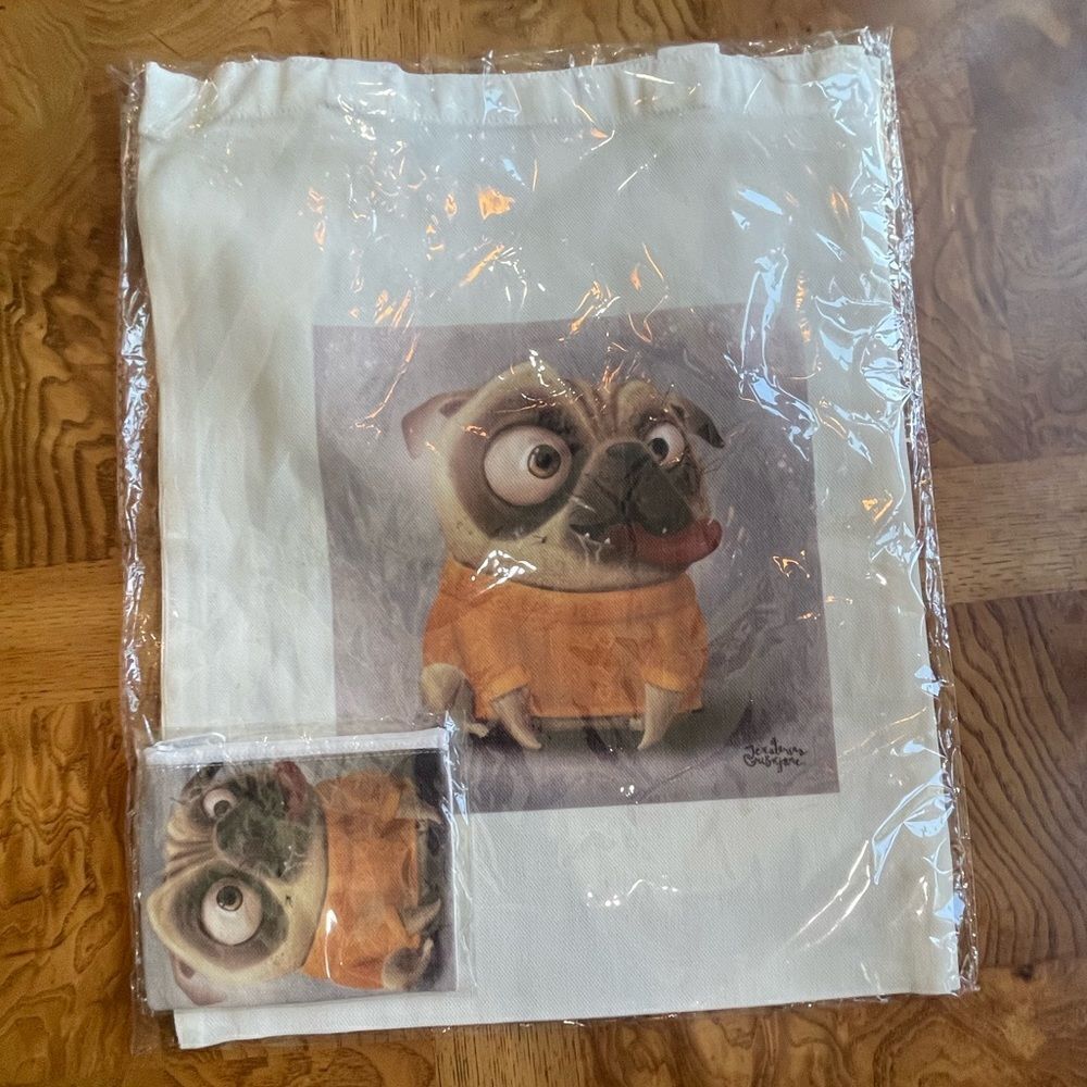 Mops Tote Bag & Coin Purse